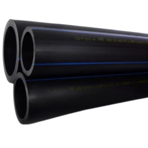 مواسير HDPE بولي ايثيلين عالي الكثافة PE 80 ضغط 16 بار قطر خارجي 140 مم سمك 15.7 مم أسود | نيبروبلاست