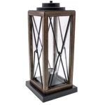 Outdoor Wall Lighting Spotlight, height 43 cm, wideth 14 cm, Black Color