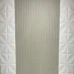 3D Wall Panels, white Color, Length 50 cm, Height 50 cm | Zakharef Company