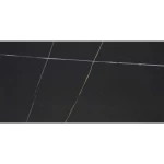 بورسلان اسبانى مدهون ومقصوص، لون اسود، ابعاد 120×60 سم