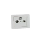 Q1 Antenna Socket, Size 7 × 7 cm, White