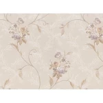  ورق حائط ايطالي لون بيج فاتح، طول 10 م، عرض 1.06 م، موديل 7307