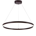 Hanging Light, 60 cm width, 200 cm height, black color