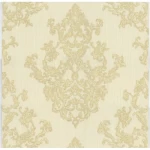 Italian classic wallpaper, size 10 m x  0.73m, light beige color, model 56834 