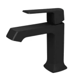 Washbasin Mixer Short, Matt Black Color