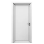 أبواب بريميوم مقاومة للتآكل، مقاس 235 × 115 سم، لون ابيض، سمك 6 سم، موديل TR17