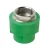 PPR Adapters with Female Thread Al-Jawdah Factory Size   75mm × 2 3/4 inch Diameter 75 Color  Green