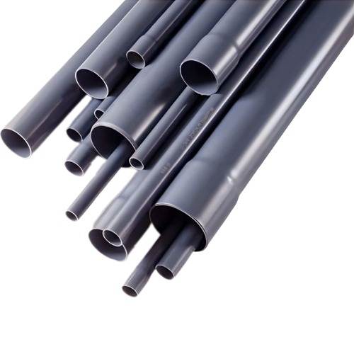 مواسير PVC ضغط اسمي 10 بار قطر خارجي 75 مم سمك 3.6 مم لون رمادي | مواسير الراجحي