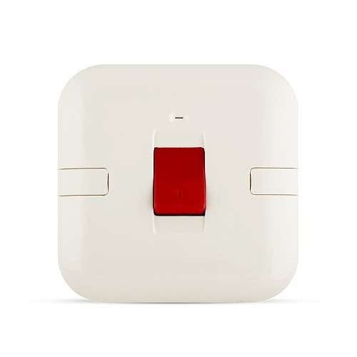 Air Conditioner DP Switch 45 Amp 7x7cm White, 250V | Spectra
