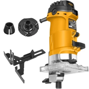 راوتر خشب قدرة 500 واط، سرعة 33500 دورة/دقيقة، قطر تشاك 6 مم و1/4 انش | مؤسسة سلامة التجارية للعدد والمعدات
