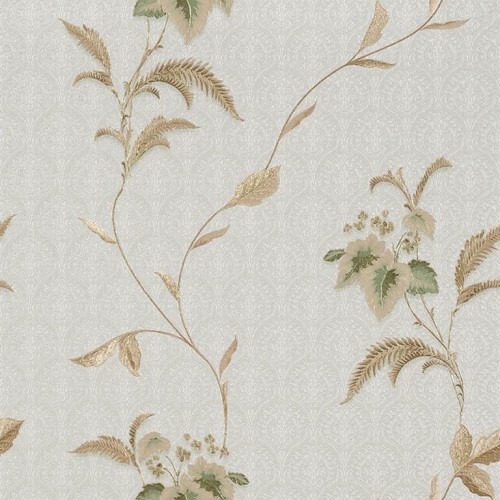 Floral Wall Decoration Pale Beige, 10m x 1.06m, Model 5919 | Balbaid Decor Company