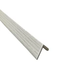 Wall Wooden Corner, Dimensions 290x2.5x2.5 cm, color grey, Model 705