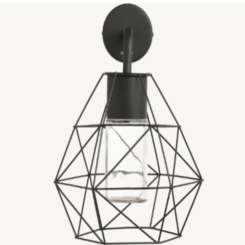 ليبرتس إضاءة حائط 30.6 × 25.3 × 37 سم، لون أسود | شركة ابيات