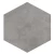 سيراميك نورثون سداسي، رمادي، سمك 14 ملم، حجم 58.5 × 67.5 سم