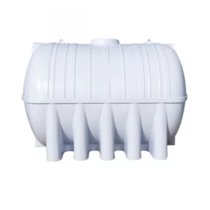 Horizontal Water Tank 7500 Liter Polyethylene White | National Polyethylene Company (NPC)