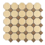 بلاط ارضيات سيراميك، 43×43 سم، فسيفساء خلية النحل الدافئة، مربع، لوفت | شركة المستقبل للسيراميك