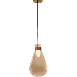 Ceiling Pendant New Classic, Brown Color, 34 cm Length, 10 cm Width