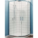 Glass Shower Cabin with Square Shower Tray Size 48×209 cm | Abyat Company