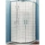 Glass Shower Cabin with Square Shower Tray Size 48×209 cm | Abyat Company