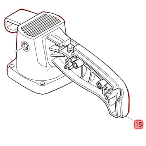 Motor Housing Weight 0.5 kg Compatible with 9045B, 9045N | ARAB PROS COMPANY