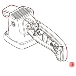 مبيت محرك،  وزن 0.5 كجم،  ماكيتا