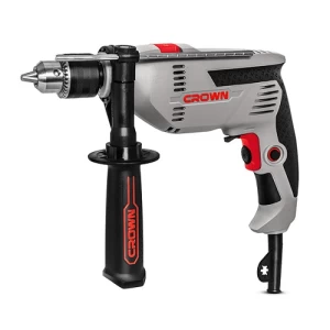 Electric Hammer Drill 600 Watt, 13 mm Steel Capacity, Crown CT10128 | SAUDI INDUSTRIAL TOOLS COMPANY