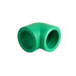 PPR Elbow 90 Degree Size 25 mm  Green   Color | Al Manar Factory 