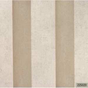 ورق حائط ايطالي تصميم مقلم لون بيج، مقاس 10 م×0.53 م، موديل 225020VE | شركة بالبيد للديكور