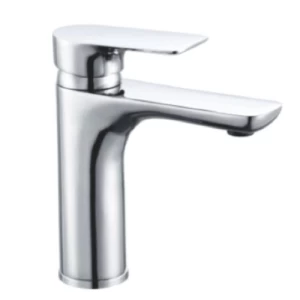 Automatic Washbasin Tap Short Brass, Chrome | Al Muhaidib Sanitary and Ceramic
