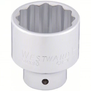 Westward Hand Socket 12 Point, Drive Size 3/4 inch, Size 2 inch | ARAB PROS COMPANY