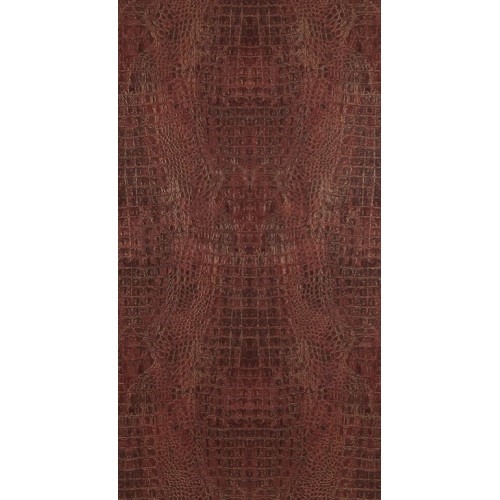 Patterned Wallpaper 10m x 0.53m Brown Color, Model 17957 | Balbaid Decor Company