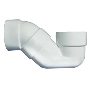 كوع PVC سيفون جدول 40 مقاس 4 إنش لون أبيض | مواسير الراجحي