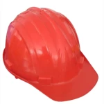 Head protection helmet  Weight   250 gm  Red  Color
