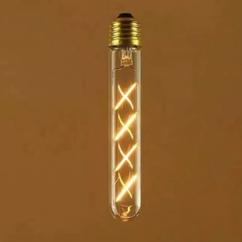 LED Decorative Bulb 16 × 3 cm, 5 W Power, Yellow Light | Matkel Store