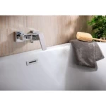 خلاط شاور، ابعاد 33.5×34.5×46.5 سم، لون كروم