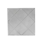 Decorative Floor Tile, Gray Color, Dimensions 40x40x4 cm | Al Sarif Company