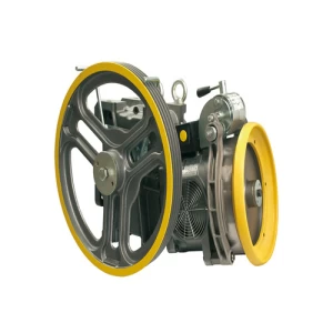 ماكينة مصعد للعمود (أكس) حمولة 2900 كجم، تحكم سرعة AC2، قوة 7.4KW، بكرة 480×11×5 | Sicor