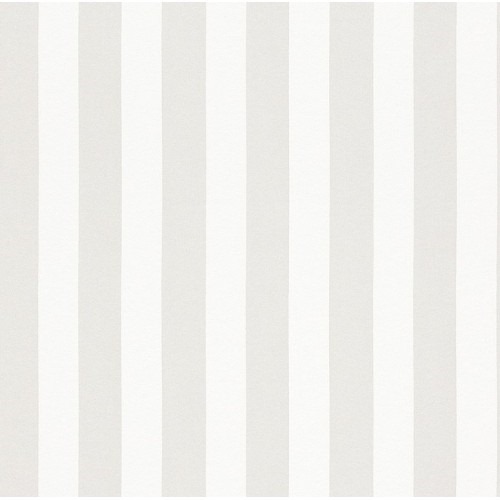 Striped Wallpaper 10m x 0.53m Light Gray, Model 440225 | Balbaid Decor Company