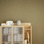 ورق حائط تصميم سادة طول 10 م، عرض 50 سم، لون بني