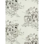 ورق حائط بريطاني شبابي واطفال مقاس 10 م× 0.53 م، لون بيج فاتح، موديل 70247  