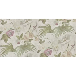 Italian Wallpaper Floral Design 10m x 0.53m Multicolored, Model 63047 | Balbaid Decor Company