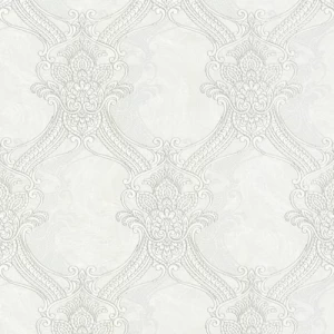 ورق حائط ايطالي تصميم كلاسيك لون اوف وايت، مقاس 10 م×1.06 م، موديل 82712 | شركة بالبيد للديكور
