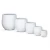  Fiber Cement  Pot, Size 55×75 cm, White, Round Shape