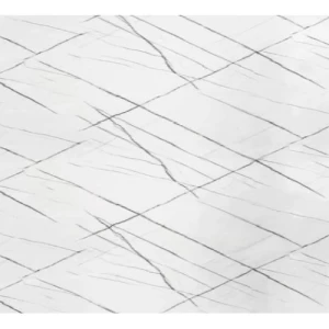 Alternative Marble 280 x 122 cm Rectangular Light Gray with Black Veins | Luxury line