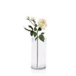 Artificial Rose Flower, Cream Color, Size 55 cm
