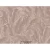 Italian wallpaper leaf-patterned design 10m x 1.06 m, dark beige color, model 78007
