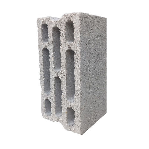 بلوك اسمنتي عادي 8 فتحات 15×20×40 سم لون رمادي | معيار