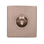 فيش دش، مقاس 7 × 7 سم، لون رمادي مطفي 