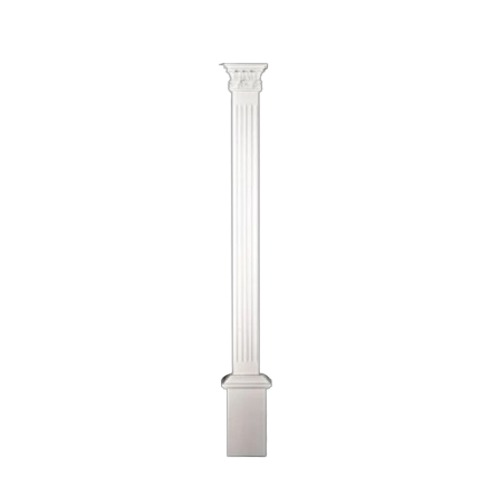 Foam Column White 204x15 cm High Density | Luxury line