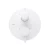 Three way shower mixer, Matte White color, Dimensions 18.5×5.9-8.4 cm